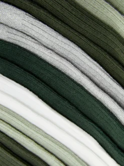 7 Paires De Socquettes Ton Sur Ton|Primark Discount