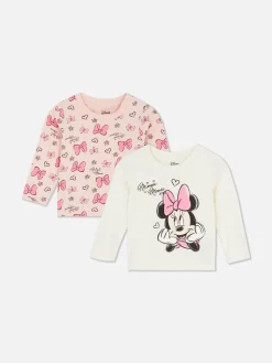 2 T-shirts Manches Longues Disney Minnie Mouse|Primark