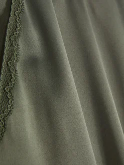 Bas De Pyjama En Satin à Finitions En Dentelle|Primark Clearance