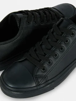 Baskets Basses En Simili Cuir|Primark Online