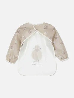 Bavoir Tablier à Motif Mouton|Primark New