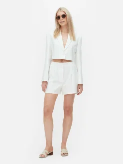 Blazer Court à Boutonnage Simple Luna|Primark Online