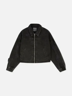 Blouson Bomber Effet Vieilli|Primark Clearance