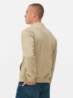 Blouson Bomber En Suédine|Primark Online