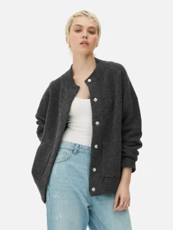 Blouson Bomber Tricoté Oversize|Primark Outlet