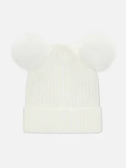 Bonnet En Maille à Pompon|Primark Sale