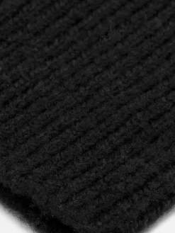 Bonnet En Maille Côtelée|Primark Sale