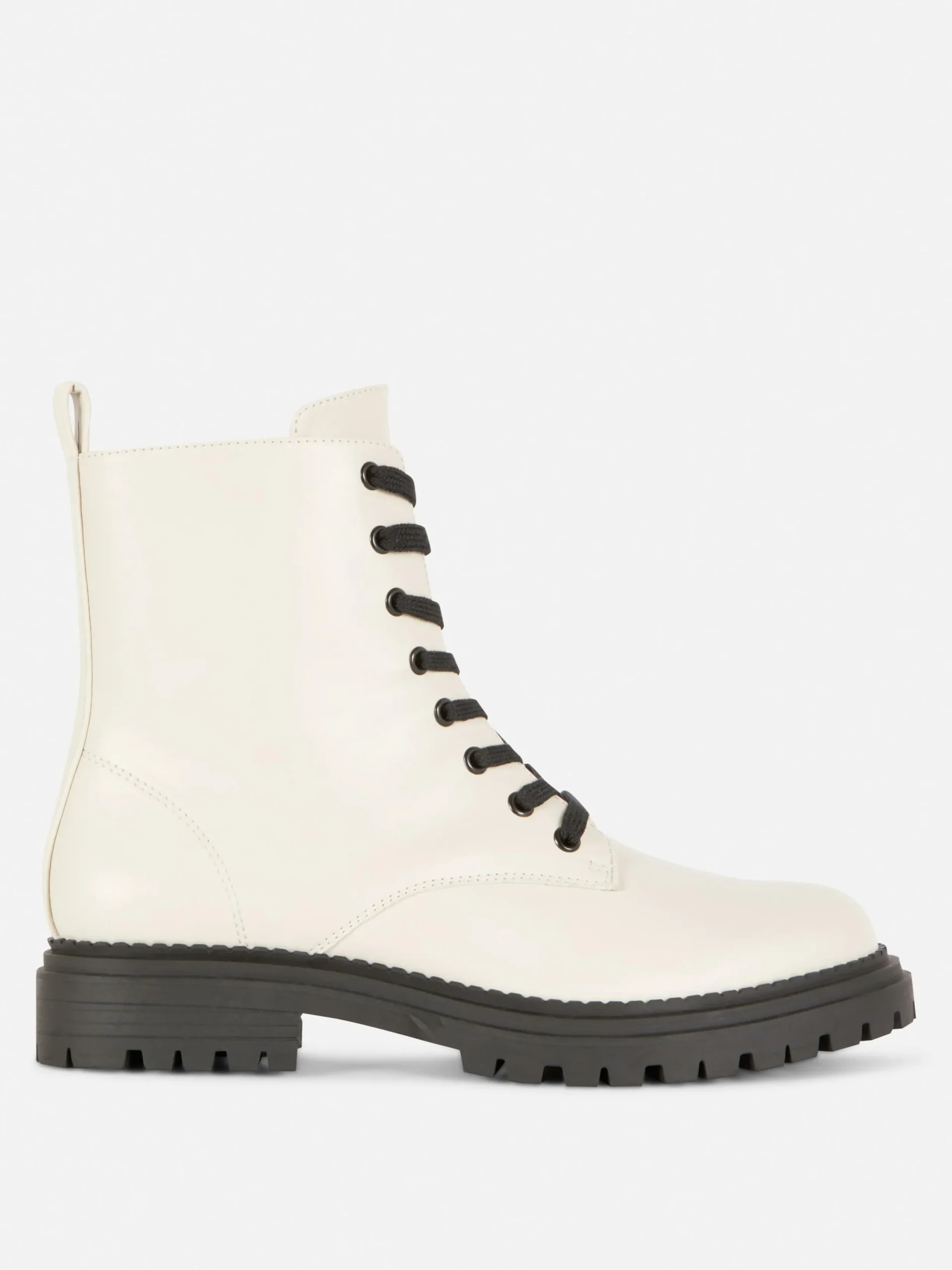 Bottes De Motard à Lacets|Primark Discount