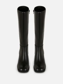 Bottes Hauteur Genou à Talon|Primark Online