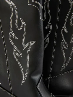 Bottes Santiags En Simili Cuir|Primark Discount