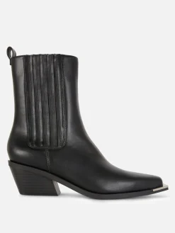 Bottes Santiags En Simili Cuir|Primark Clearance