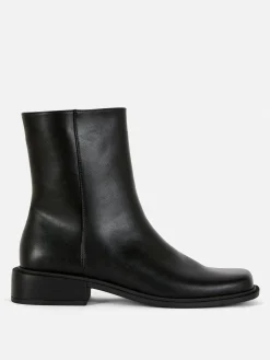 Bottines à Bout Carré|Primark Discount