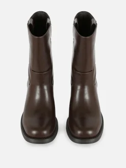 Bottines à Enfiler Avec Talon épais Rita Ora|Primark