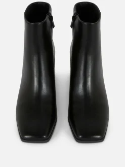Bottines à Talon Bloc|Primark Sale