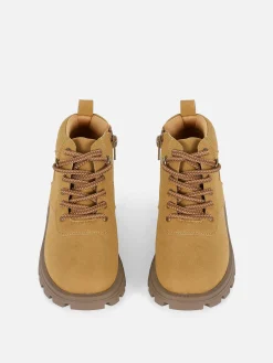 Bottines De Travail Zippées|Primark Clearance