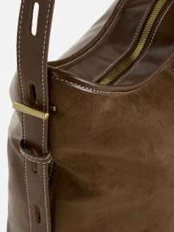 Cabas Large En Suédine|Primark Outlet