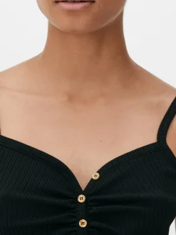 Caraco à Encolure Boutonnée|Primark Discount