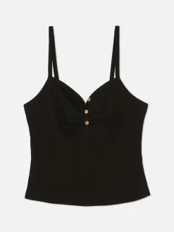 Caraco à Encolure Boutonnée|Primark Discount