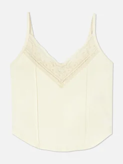 Caraco Court à Finitions En Dentelle Rita Ora|Primark