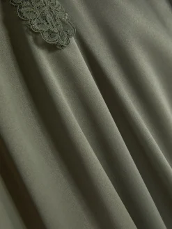 Caraco De Pyjama En Satin Et Dentelle à Coordonner|Primark Outlet