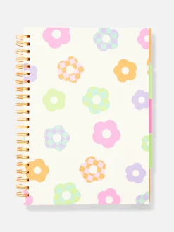 Carnet A4 à Motif Marguerite|Primark Discount