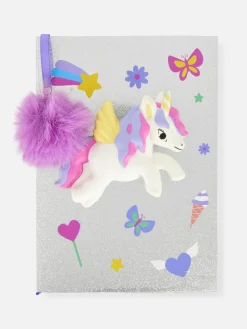 Carnet A5 à Paillettes Et Motif Licorne En Relief|Primark Outlet