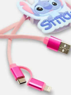 Câble USB En Forme De Disney Stitch|Primark Clearance