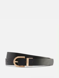 Ceinture Réversible En Simili Cuir|Primark Sale