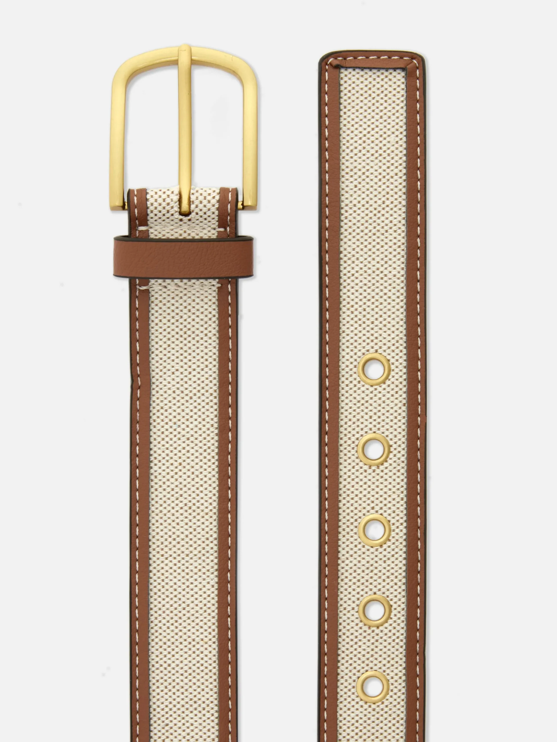 Ceinture Texturée Bicolore|Primark Discount