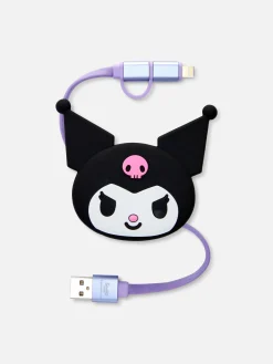 Chargeur Rétractable Hello Kitty Kuromi|Primark Best