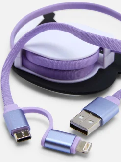 Chargeur Rétractable Hello Kitty Kuromi|Primark Best