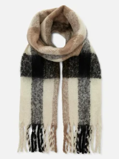 Écharpe Brossée à Pampilles|Primark Clearance