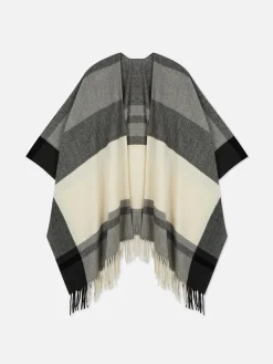 Écharpe Façon Cape à Carreaux|Primark Online