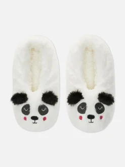 Chaussons Duveteux à Motif Panda|Primark Sale