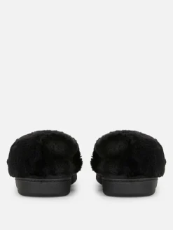 Chaussons Mocassins Doublés En Fausse Fourrure|Primark Online