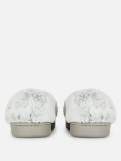 Chaussons Mocassins Doublés En Fausse Fourrure|Primark New