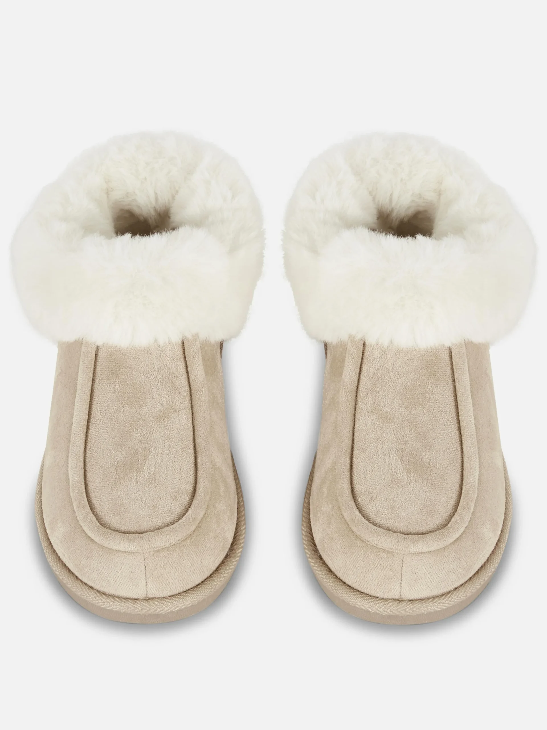 Chaussons Mocassins Doublés En Fausse Fourrure|Primark Clearance