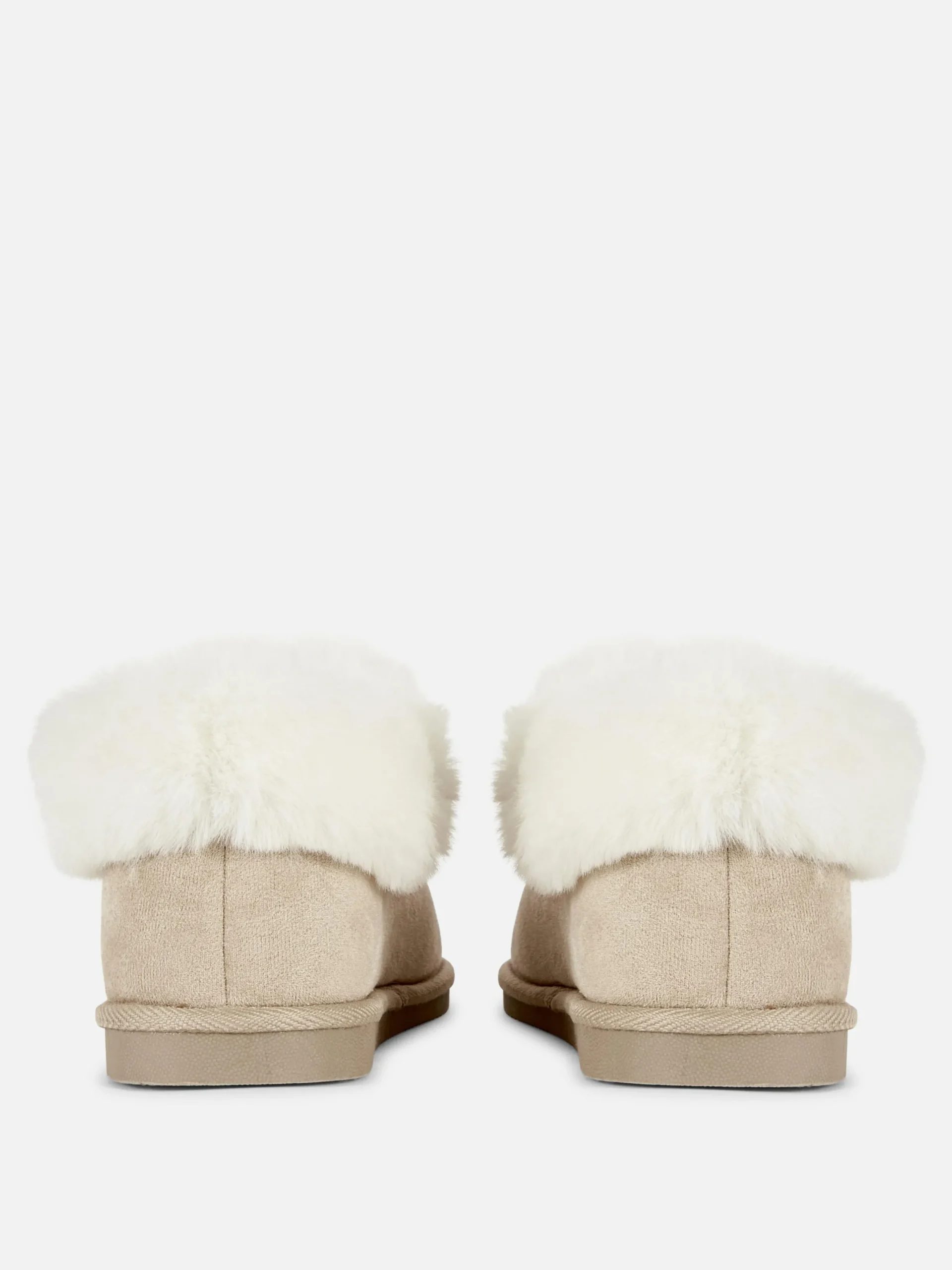 Chaussons Mocassins Doublés En Fausse Fourrure|Primark Clearance
