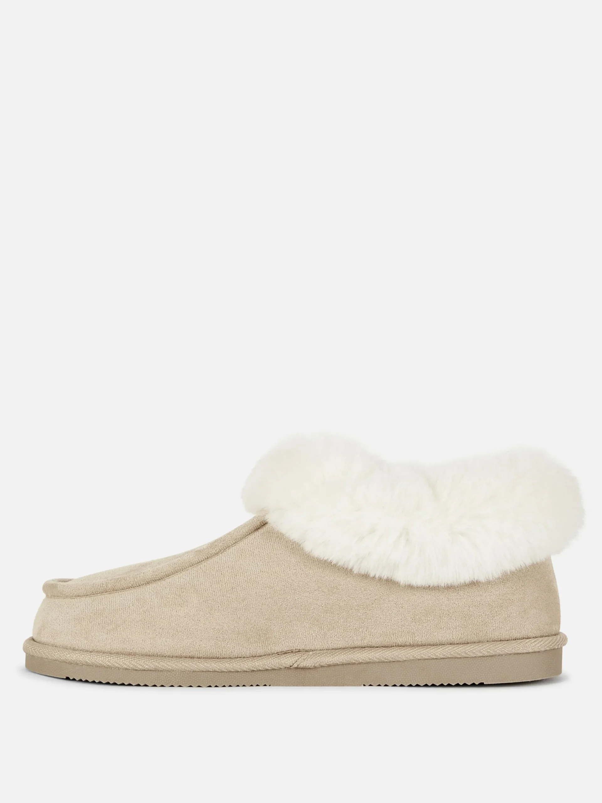 Chaussons Mocassins Doublés En Fausse Fourrure|Primark Clearance