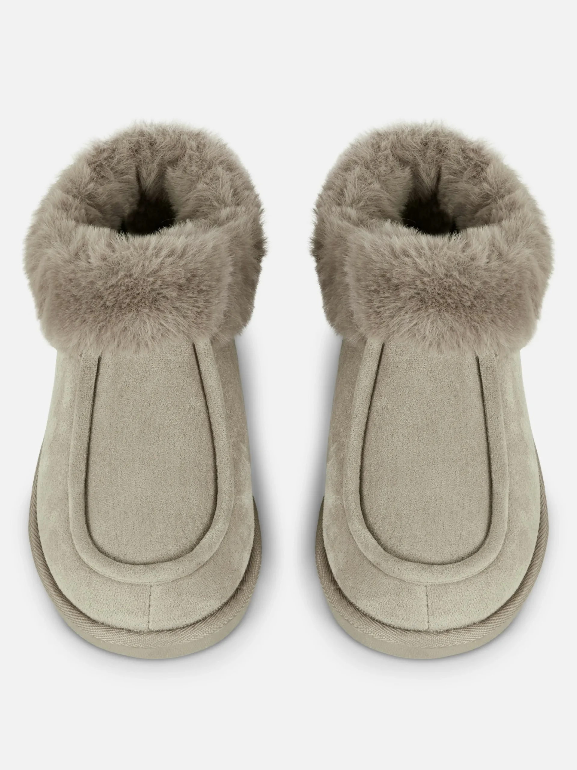 Chaussons Mocassins Doublés En Fausse Fourrure|Primark Sale