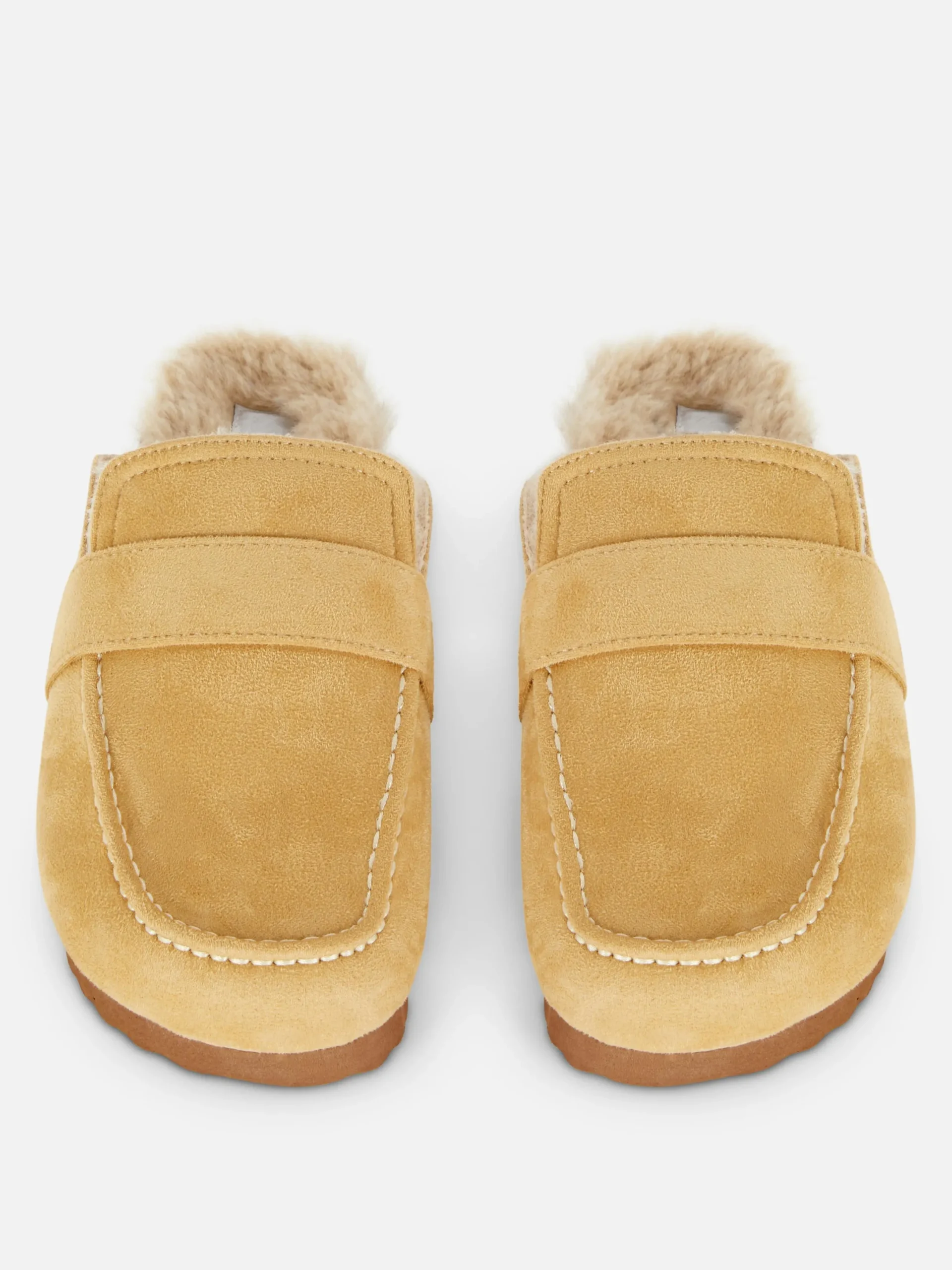 Chaussons Style Mocassins Doublés De Fausse Fourrure|Primark Hot