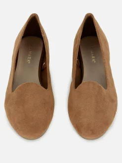 Chaussons-ballerines En Suédine|Primark Discount