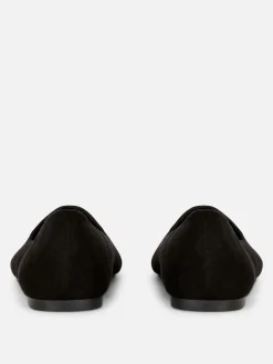 Chaussons-ballerines En Suédine|Primark