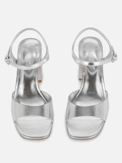 Chaussures à Talons Carrés Et Bride Incurvée Coupe Large|Primark Discount