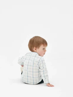 Chemise à Manches Longues à Carreaux|Primark Outlet