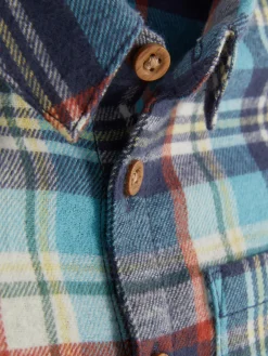 Chemise à Manches Longues à Carreaux|Primark Discount