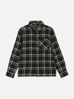 Chemise Boutonnée à Carreaux|Primark Discount