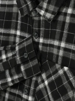 Chemise Boutonnée à Carreaux|Primark Discount