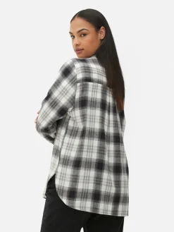 Chemise Boutonnée à Carreaux|Primark Sale