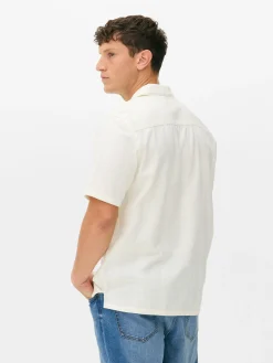 Chemise Boutonnée à Manches Courtes|Primark Clearance